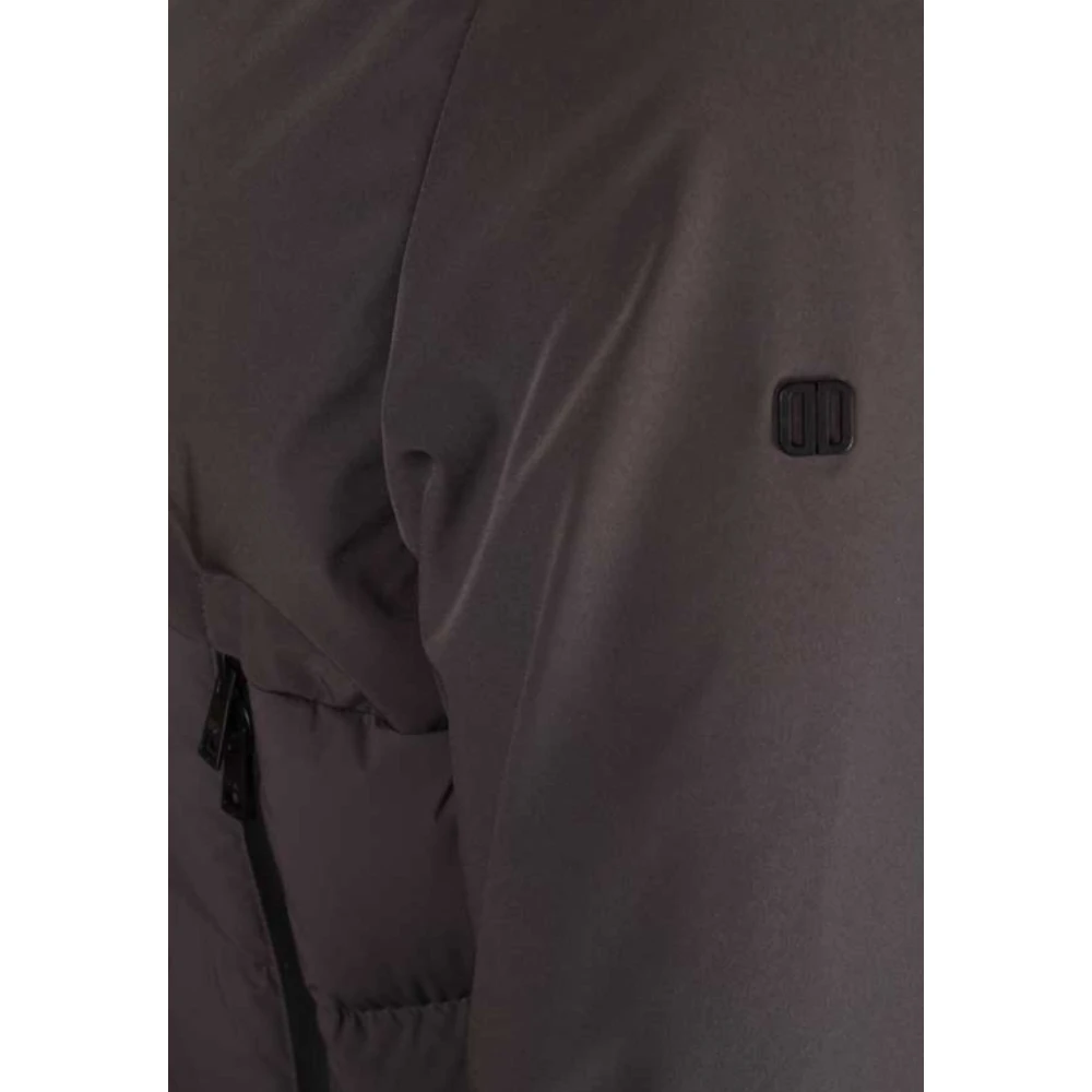 Duno Grijze donsjas met reflecterende details Gray Heren