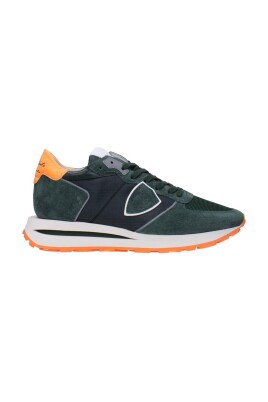 sneakers-en-tissu-vert-avec-logos