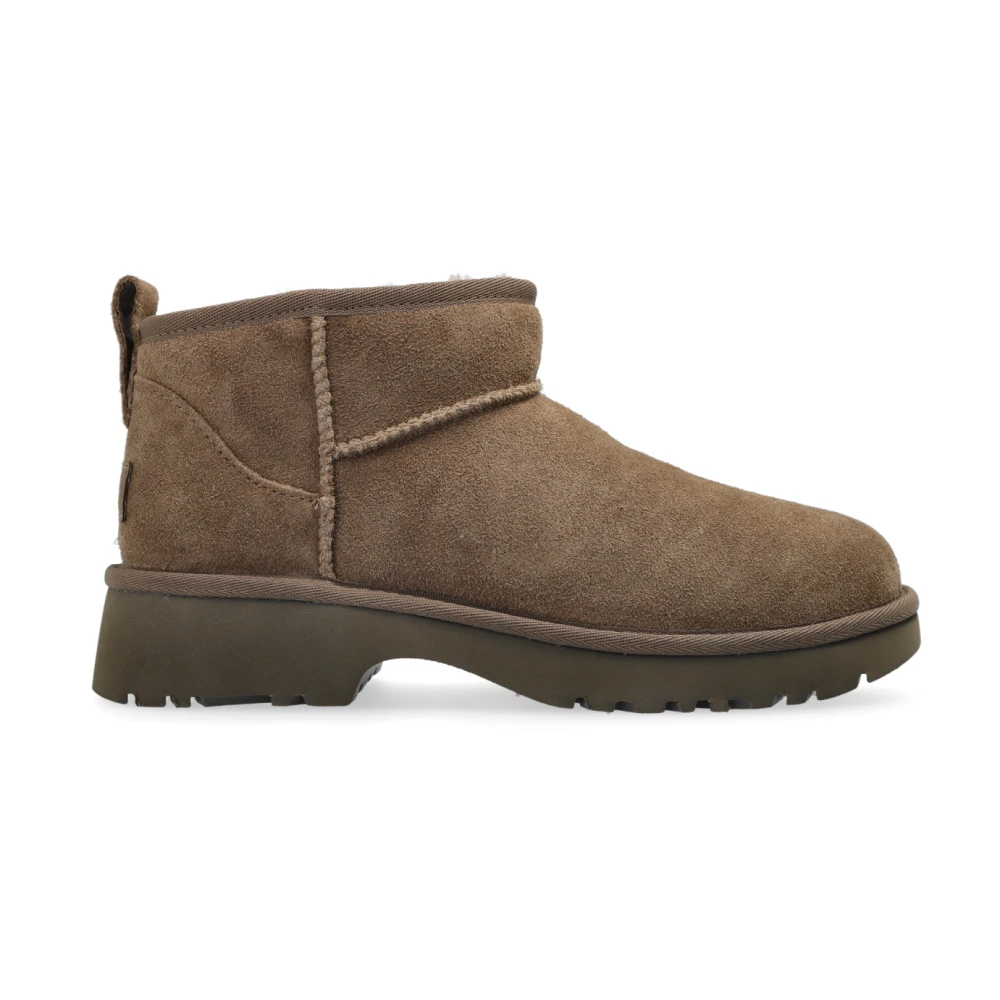 UGG Snö stövlar Barn Klassisk Ultra Mini Nya Höjder Brown, Unisex