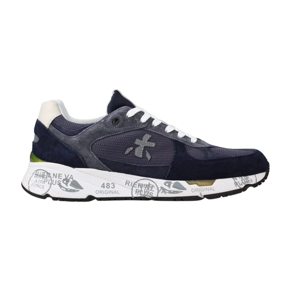 Premiata Stijlvolle Sneakers voor Mannen Heren Schoenen Blauw