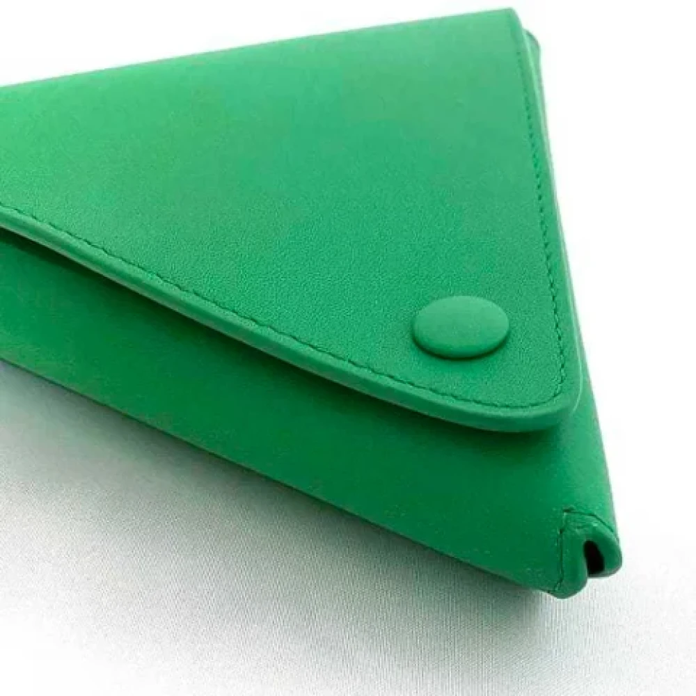 Bottega Veneta Vintage Pre-owned Fabric pouches Green Dames