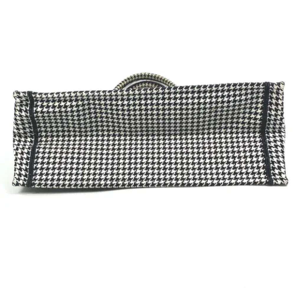 Dior Vintage Pre-owned Fabric dior-bags White Dames
