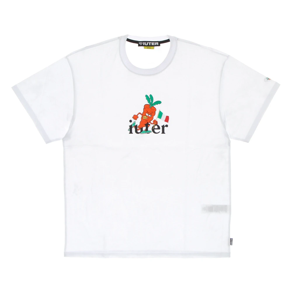 Iuter Racing Wortels Wit Heren T-Shirt White Heren
