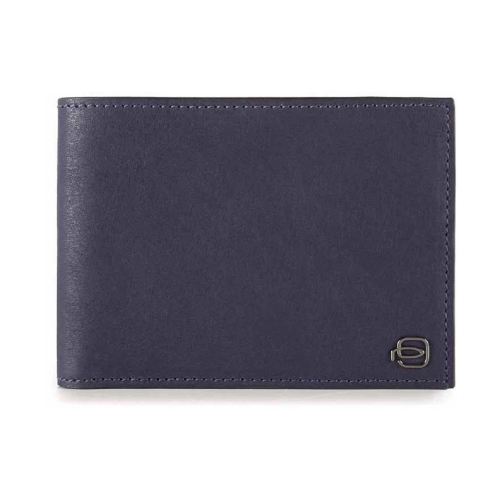 Piquadro Men's Blue Wallets & Cardholders, One Size, Wallet With Coin Pocket