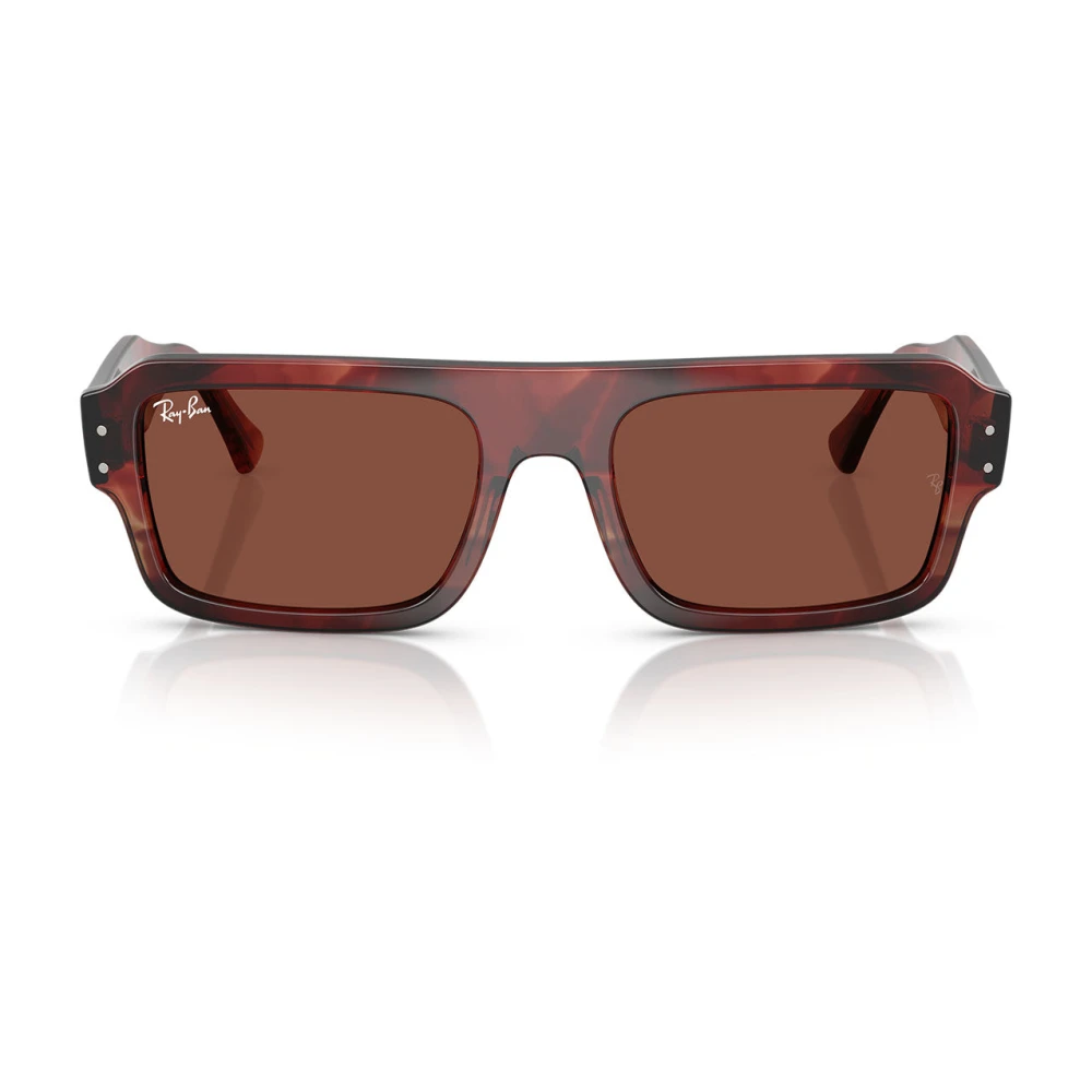 Ray-Ban Unisex Brown Sunglasses, 53 Mm, Flacko Sunglasses