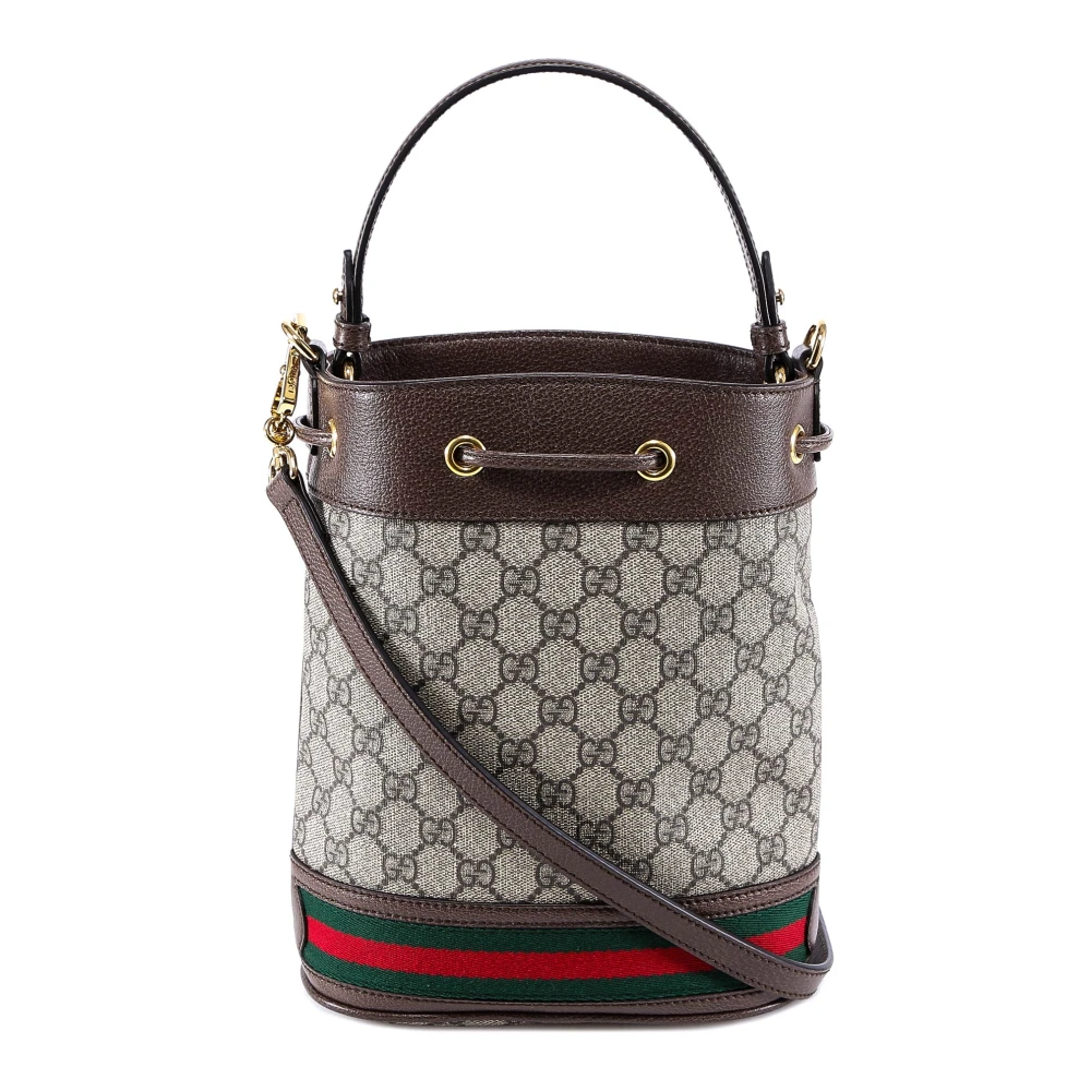 Gucci Beige Bucket Bag & Backpack Multicolor Dames