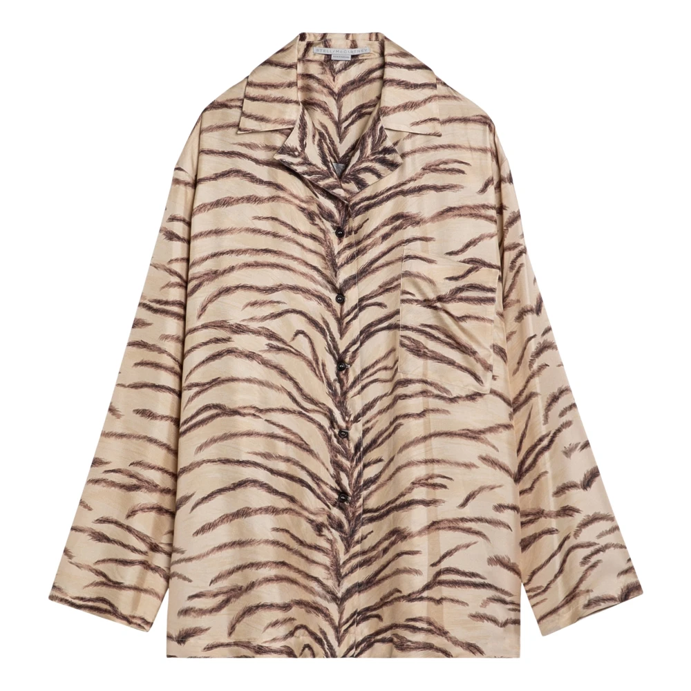 Stella Mccartney Lange mouwen overhemd Beige Dames