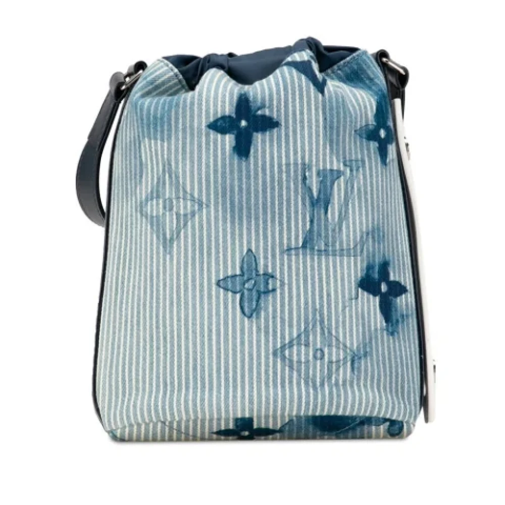 Louis Vuitton Vintage Pre-owned Canvas louis-vuitton-bags Blue Dames