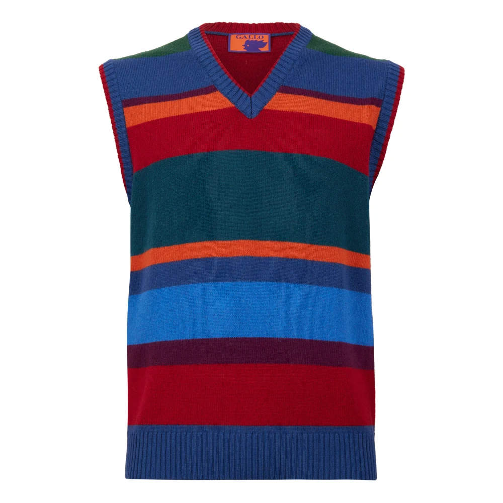 Knitwear > Sleeveless Knitwear - - Gallo - Modalova