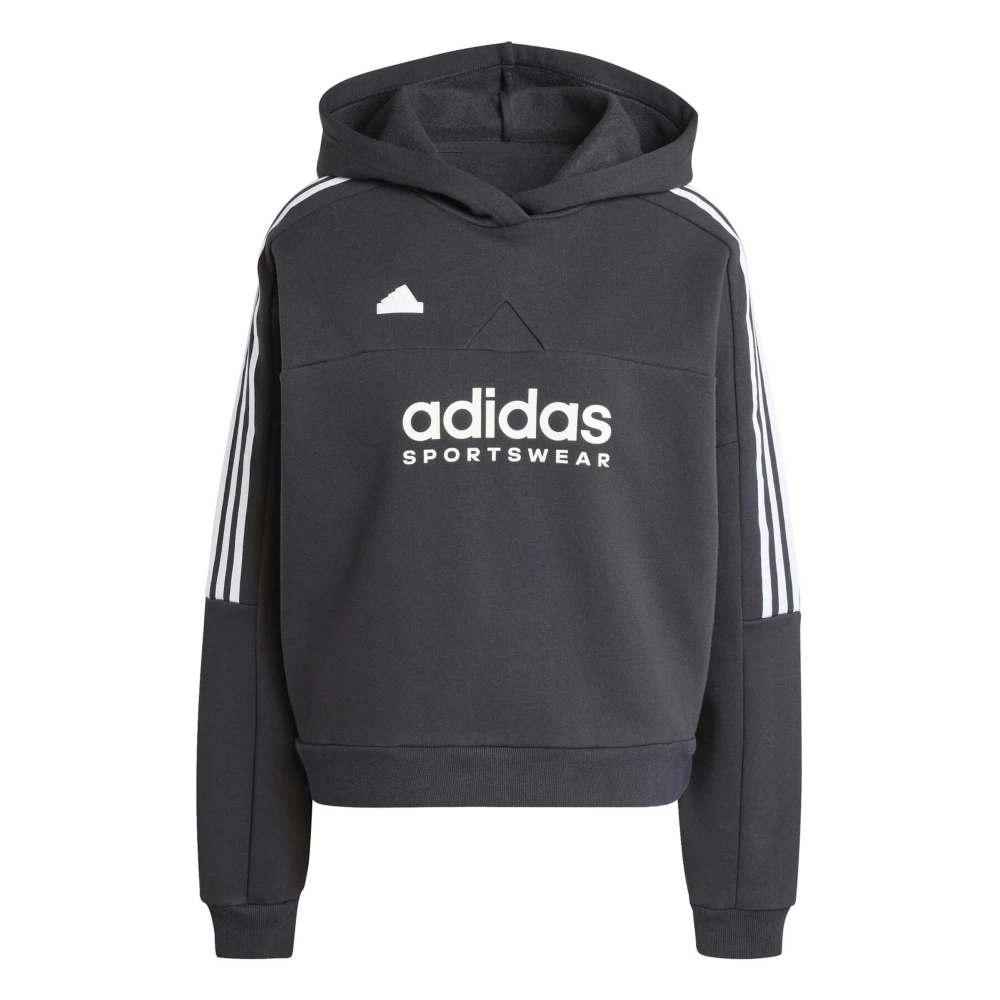 Adidas Tiro Cut 3-Stripes Hoodie Black Dames