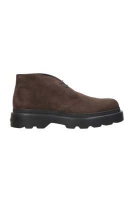 Mocka Snörstövlar Ankelboots