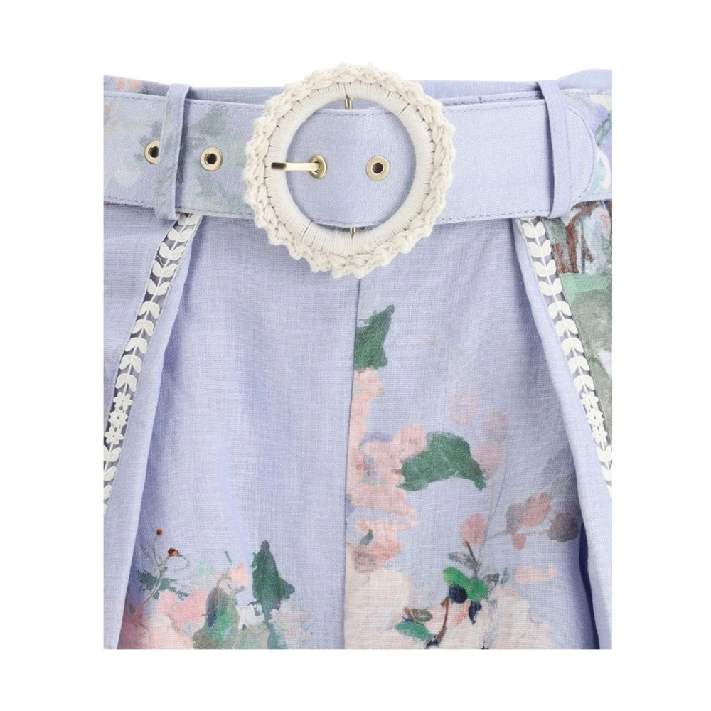Zimmermann Bloemen Kant Shorts Multicolor Dames