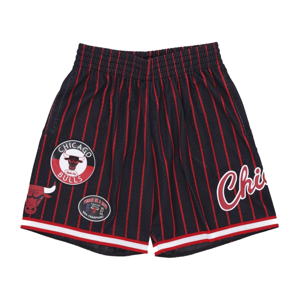 Chicago Bulls Basketball Shorts Svart/Rød