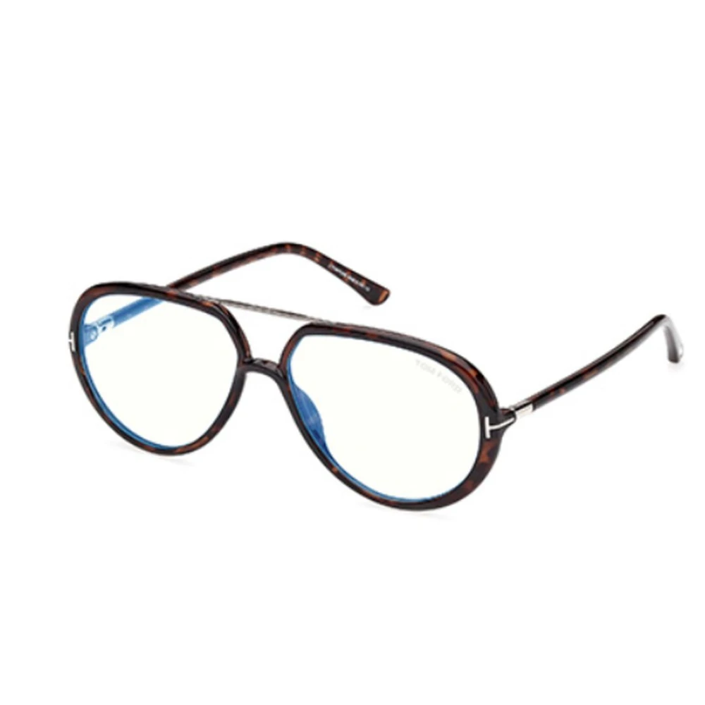 Tom Ford Stijlvolle Zwarte Zonnebril Brown Unisex