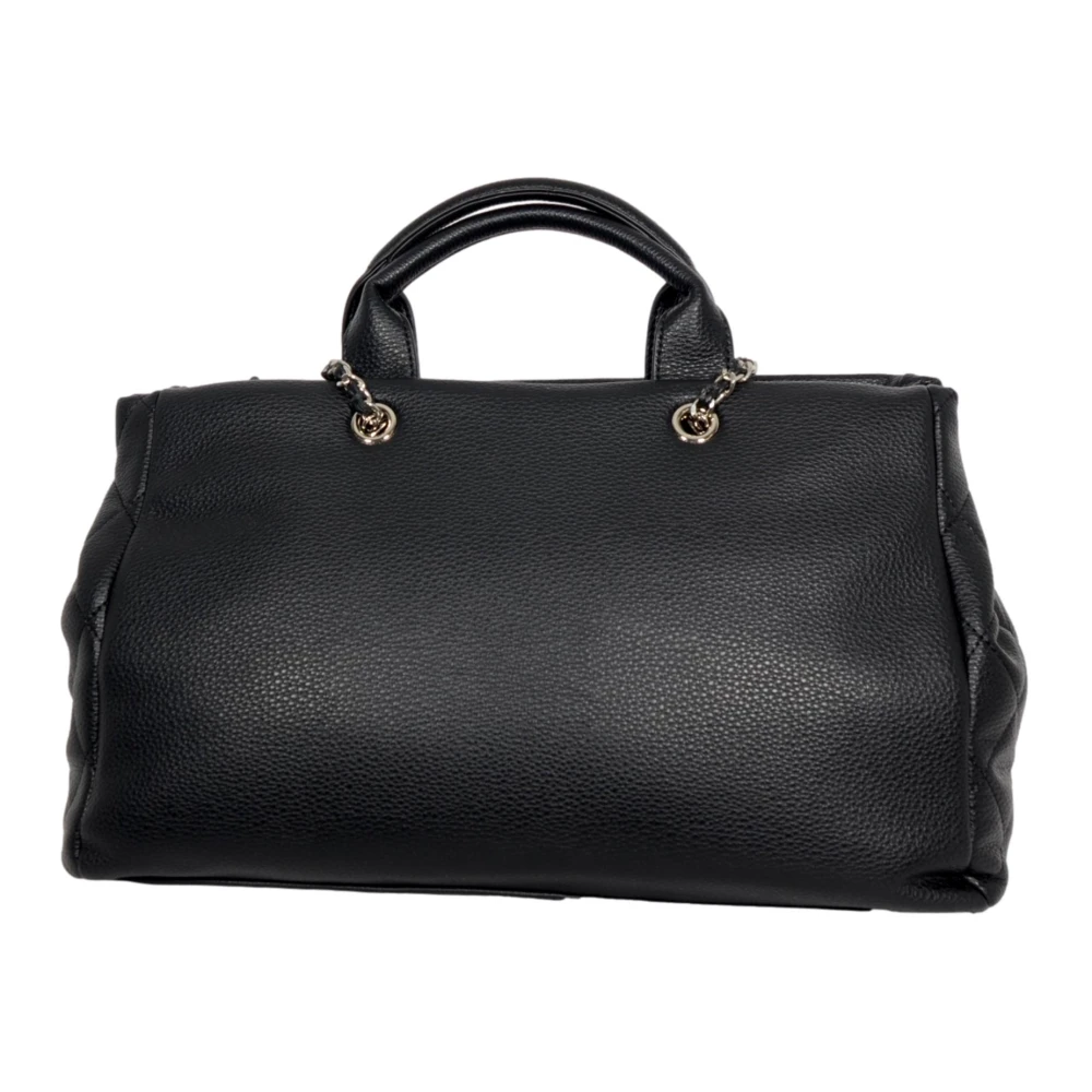 Gaëlle Paris Maxi Shopper Matelasse Eco-leer Zwart Black Dames