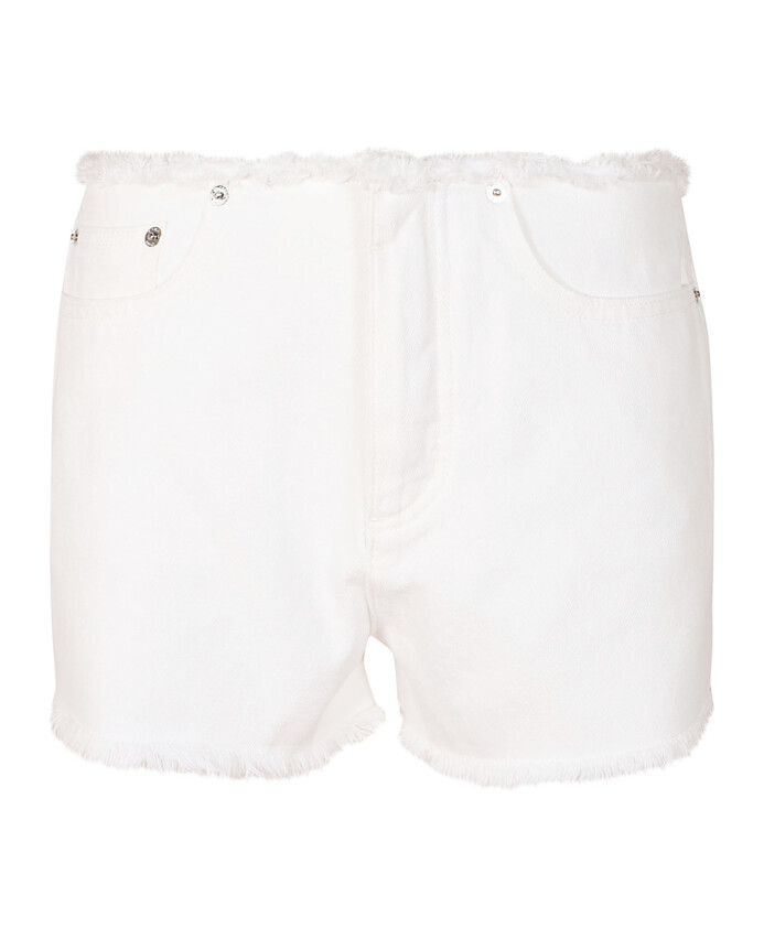 short-en-denim-avec-ourlet-effiloche