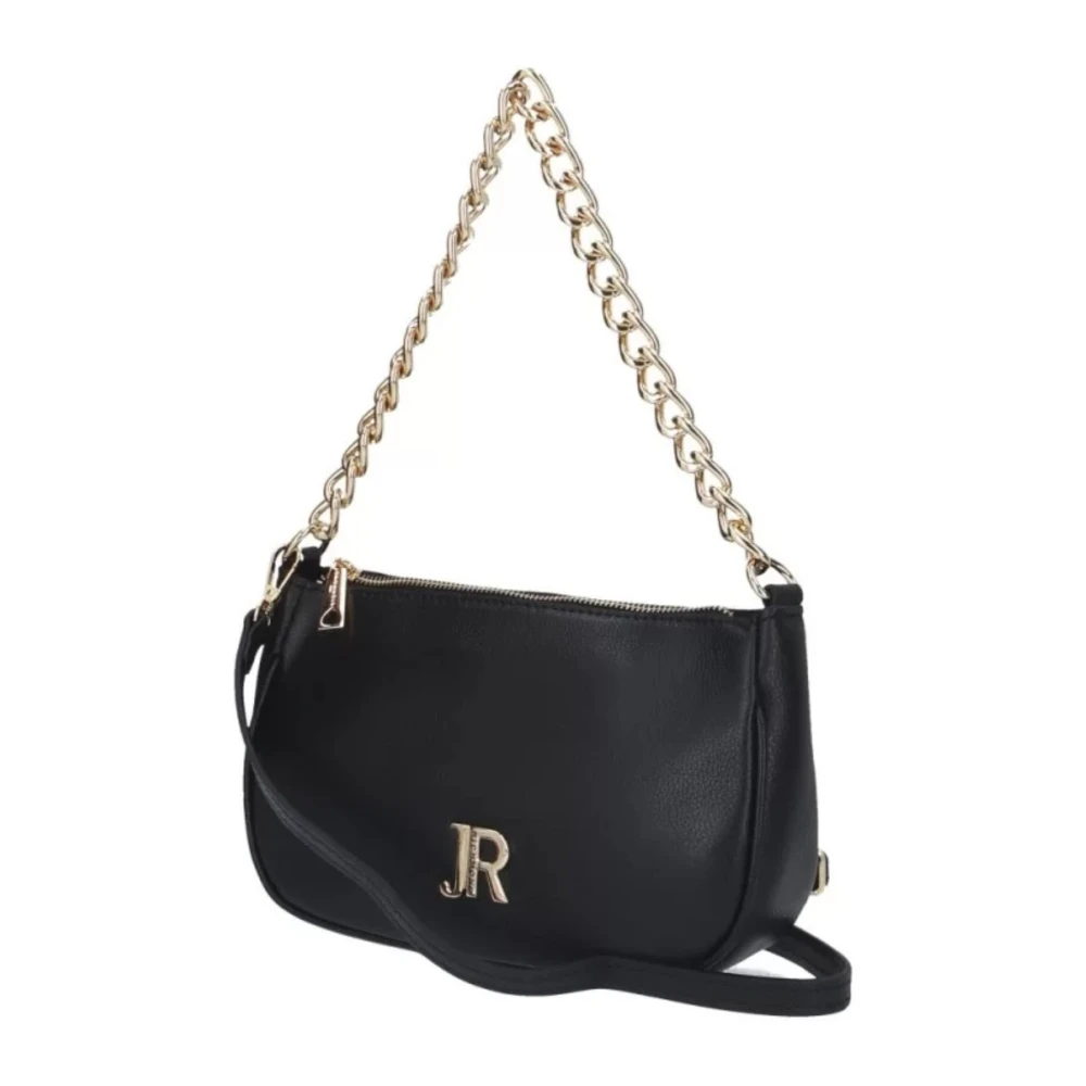 John Richmond Dames Schoudertas Modieuze Borsa Black Dames