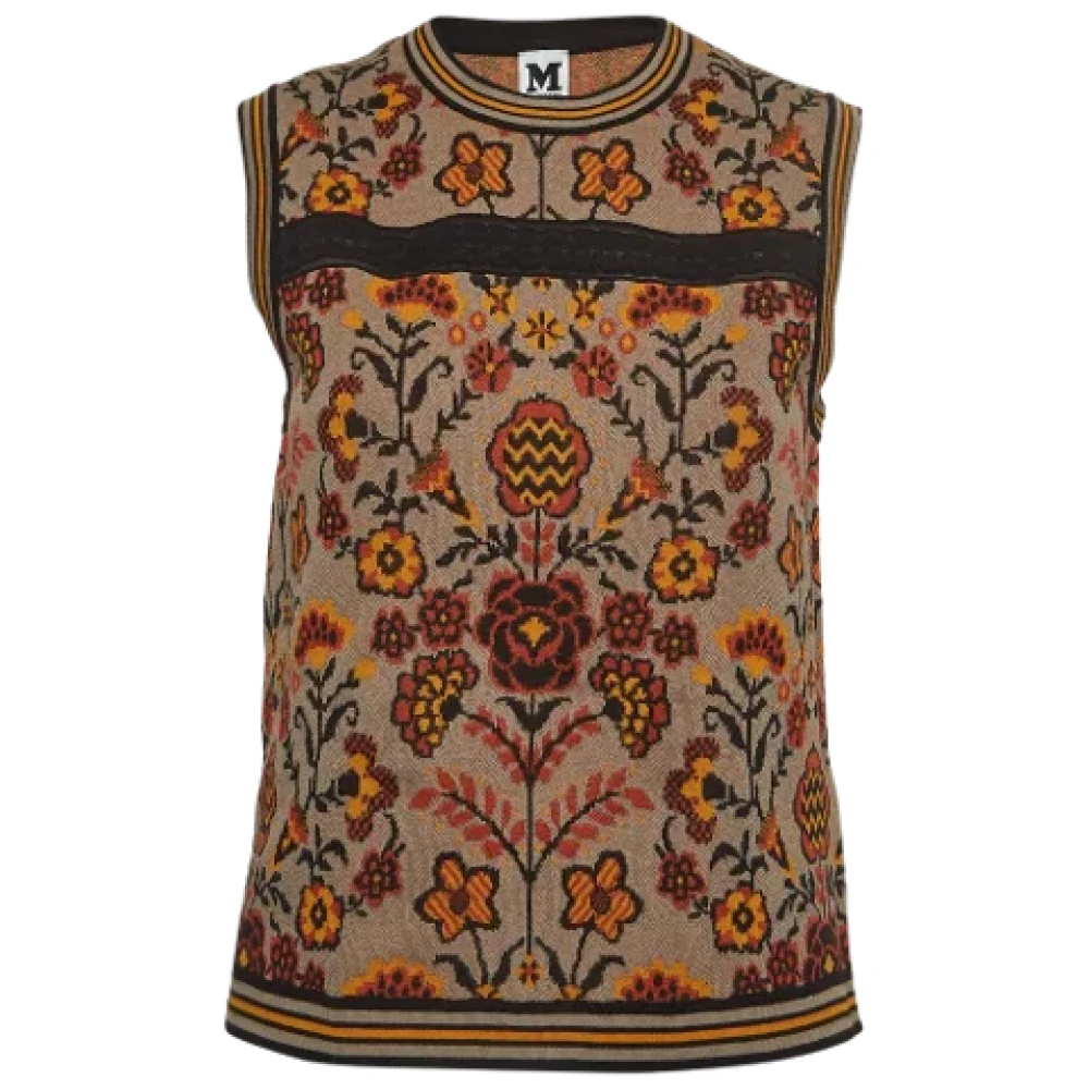 Missoni Pre-owned Knit tops Brown Dames