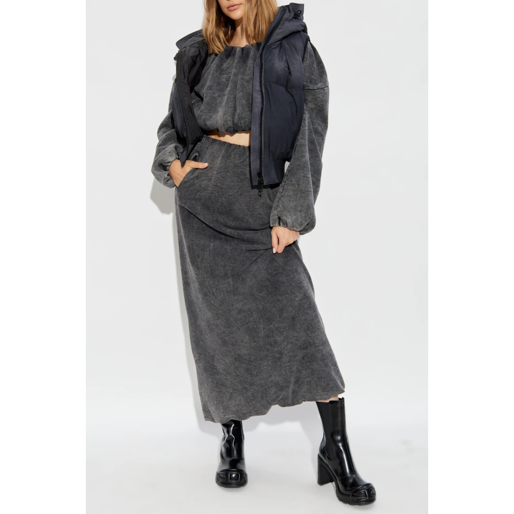 Diesel Donsvest 'W-Peyt' Black Dames