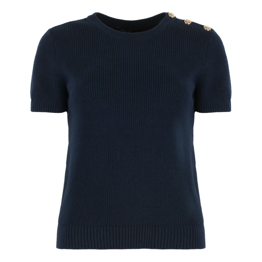 Ralph Lauren Trui met korte mouwen Blue Dames