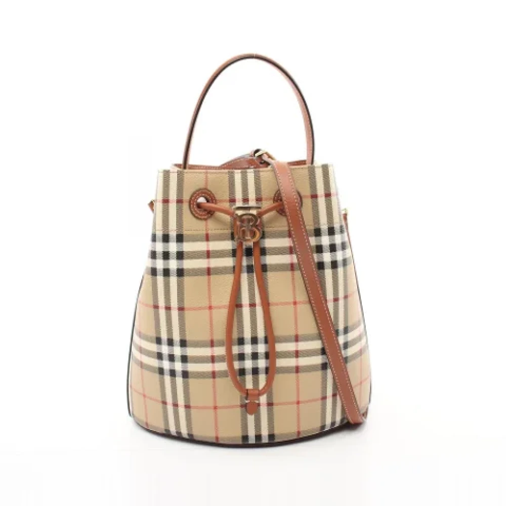 Burberry Vintage Pre-owned Leather handbags Multicolor Dames