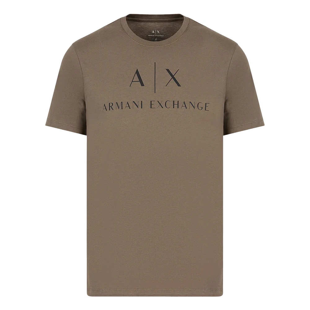 Armani Exchange Groene T-shirt 8Nztcj Z8H4Z 1784 Green Heren