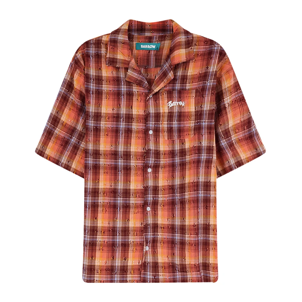 Barrow Multicolor Short Sleeve Shirts, Male, M, Shirts Multicolour