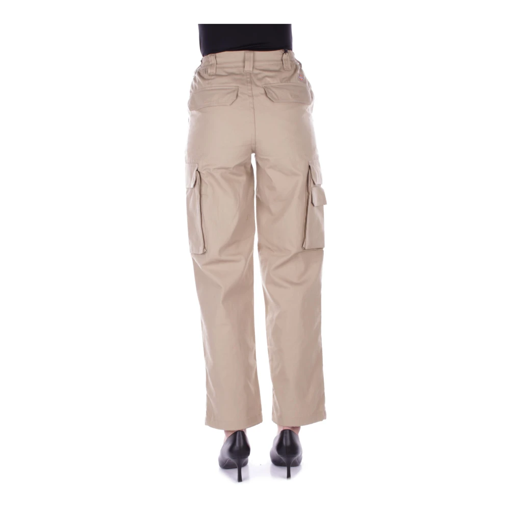 Dickies Casual damesbroek met zakken Brown Dames