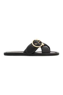 Gancini spänne slidersandaletter