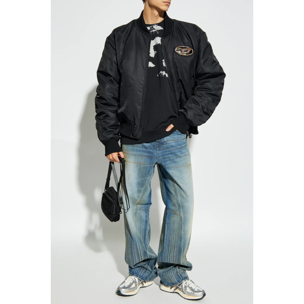 Diesel Sweatshirt S-Boxt-N5 Black Heren