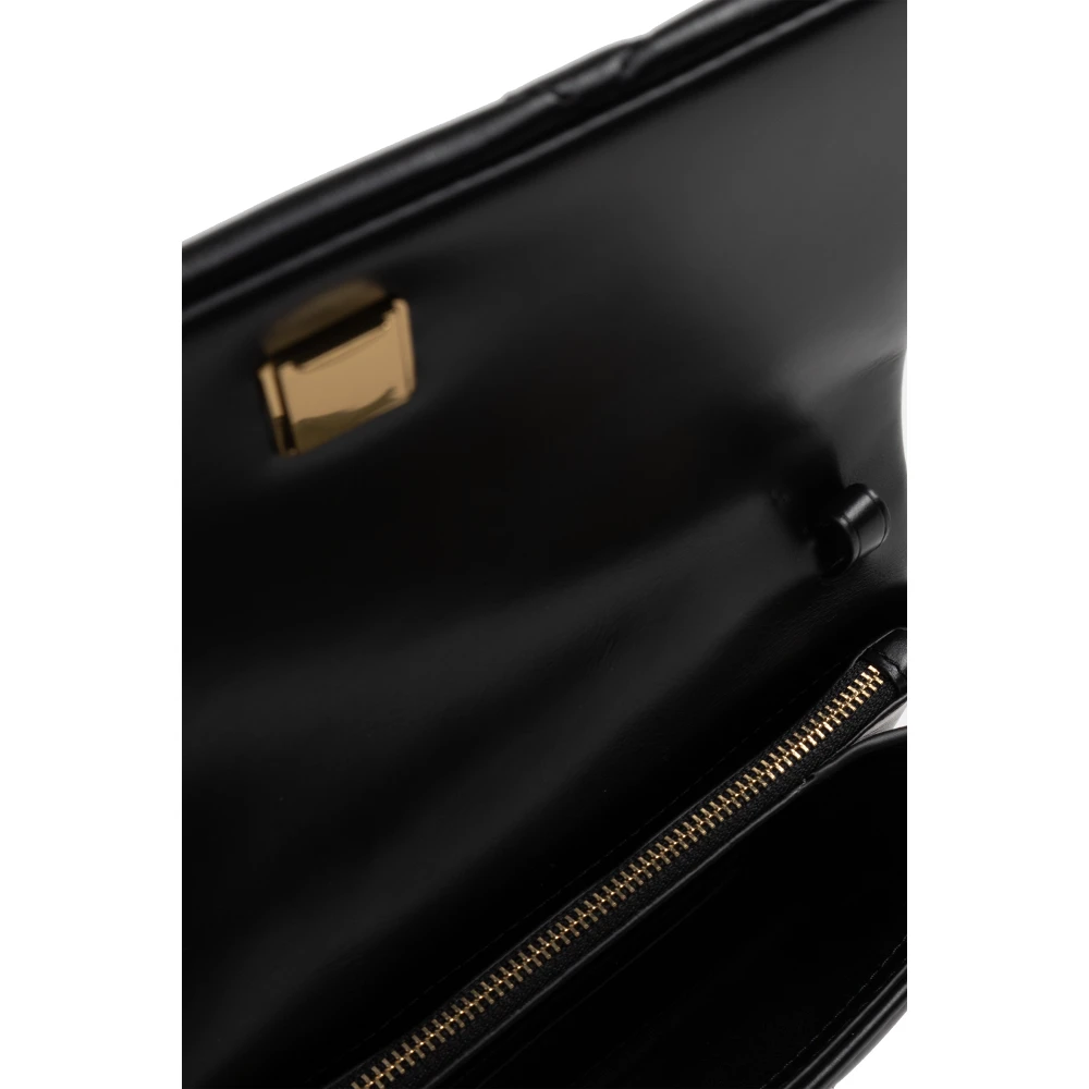TORY BURCH Portemonnee Kira aan een ketting Black Dames