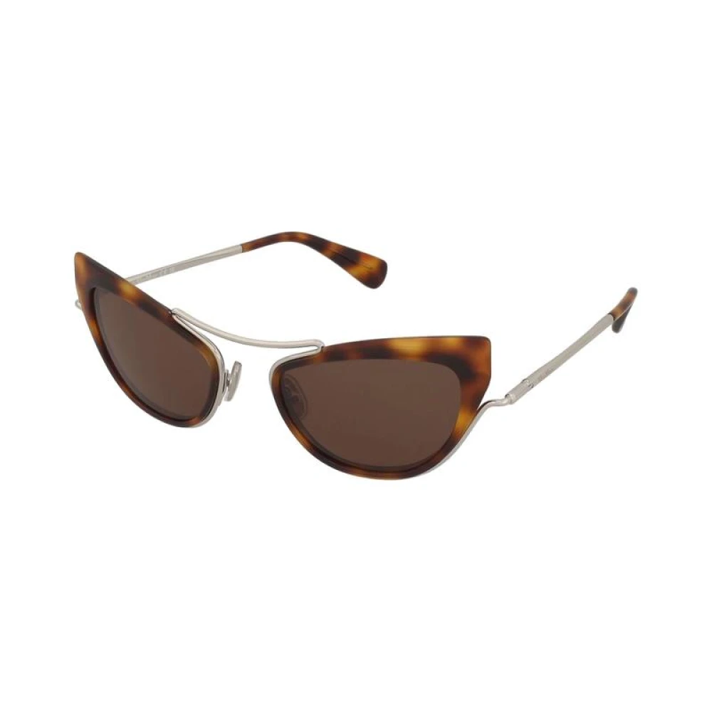 Max Mara Unisex Brown Sunglasses, 53 Mm, Sunglasses