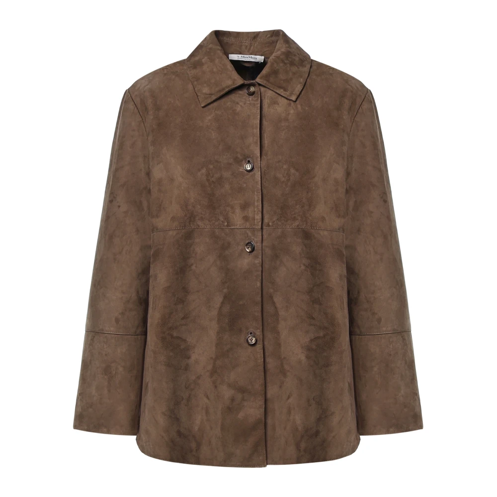Max Mara Light Jackets - Female - Light Jackets - Brown - L - Jackets