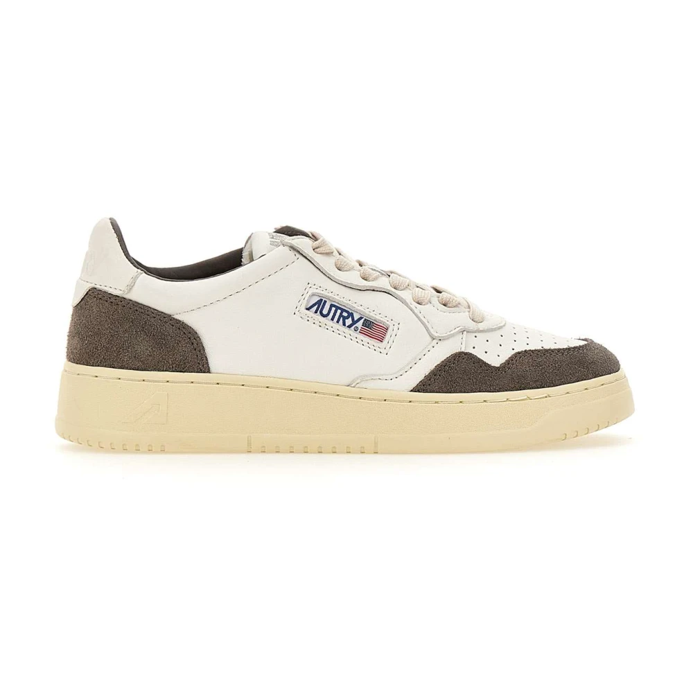 Autry Women's White Medalist Low - Sneakers - 6 Uk - Shoes