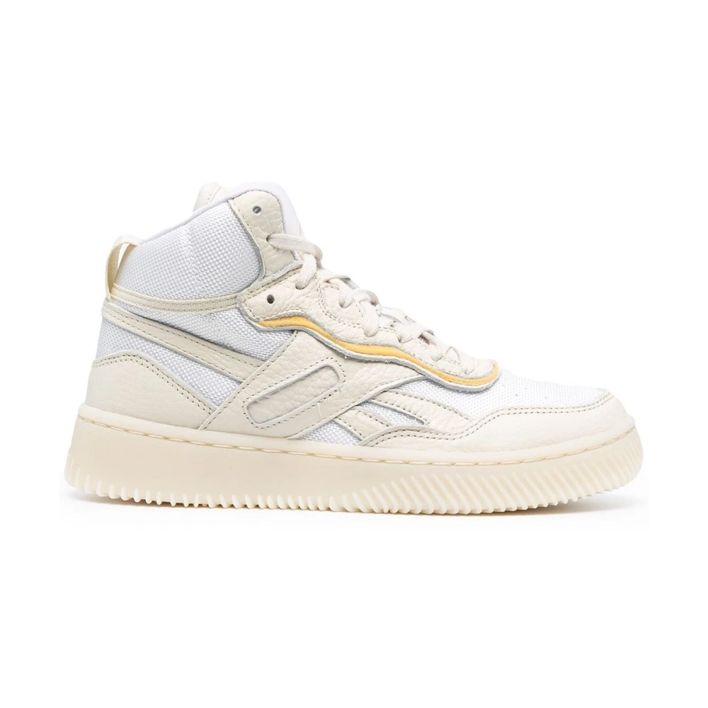 Reebok White Trainers, Female, 4 1/2 Uk, Victoria Beckham Dual Court Mid Trainers