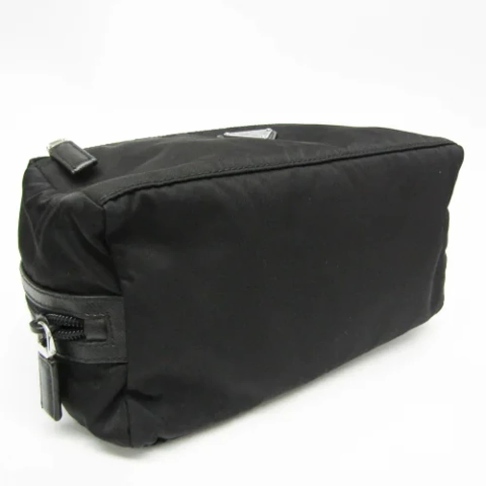 Prada Vintage Pre-owned Leather prada-bags Black Dames