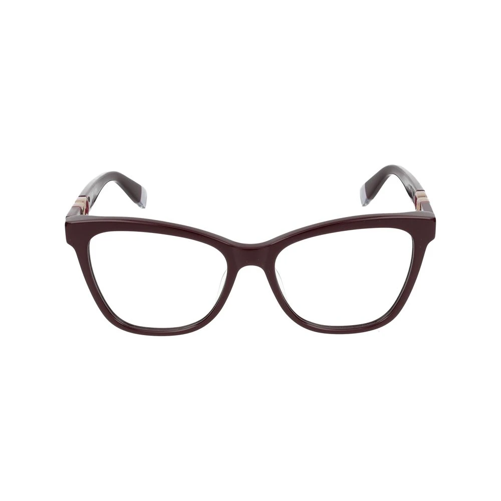 Furla Women's Red Glasses, 53 Mm, Vfu633 Eyeglasses