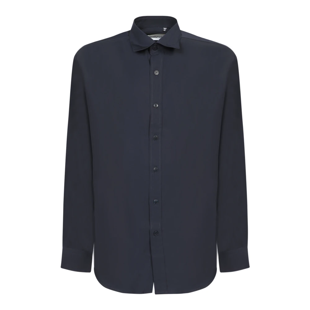 Costumein Blauw T-shirt voor mannen Aw24 Blue Heren