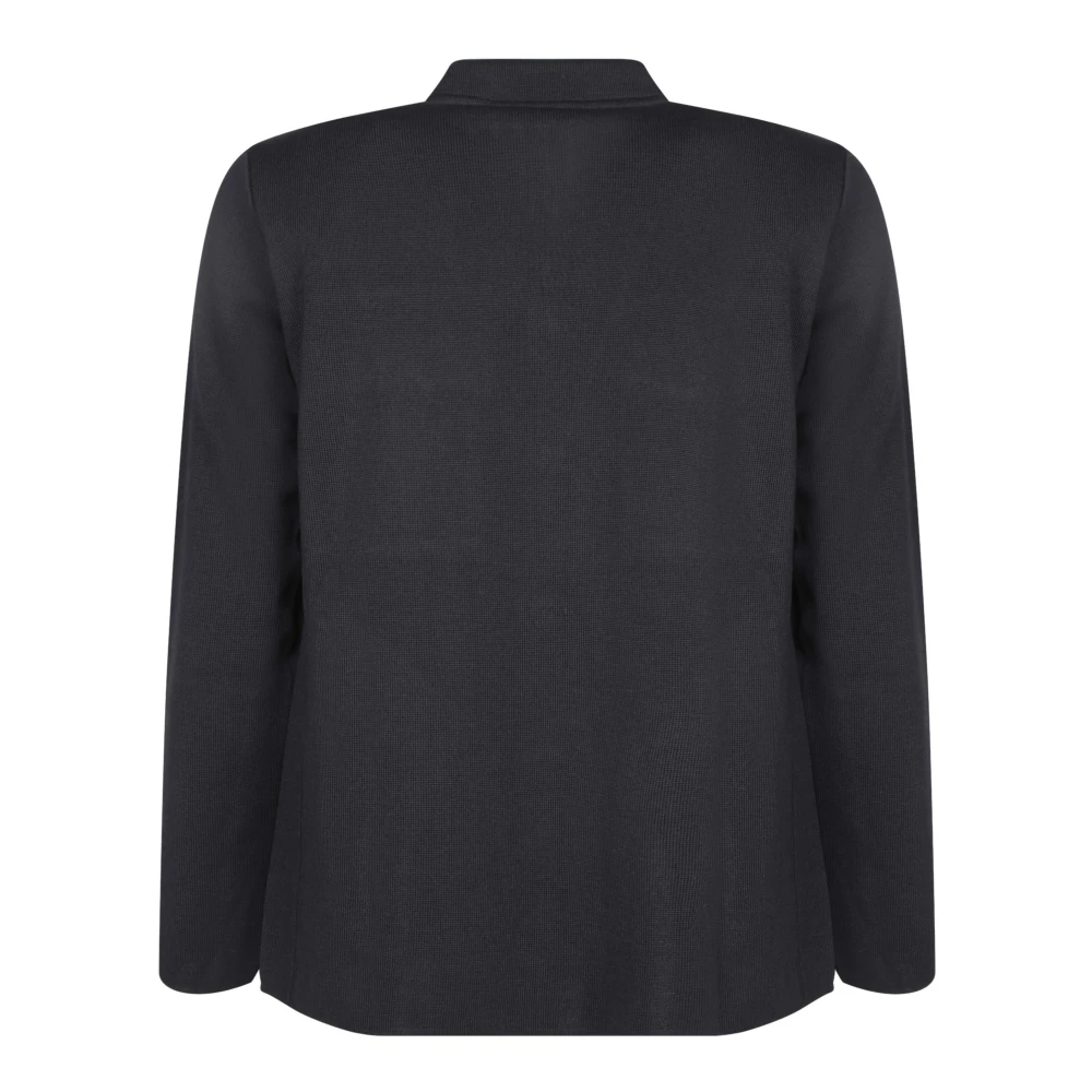 Lardini Zwarte jas voor mannen Black Heren