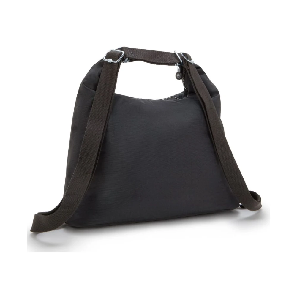 Kipling Omkeerbare Schoudertas Rugzak Stijlvol Black Dames