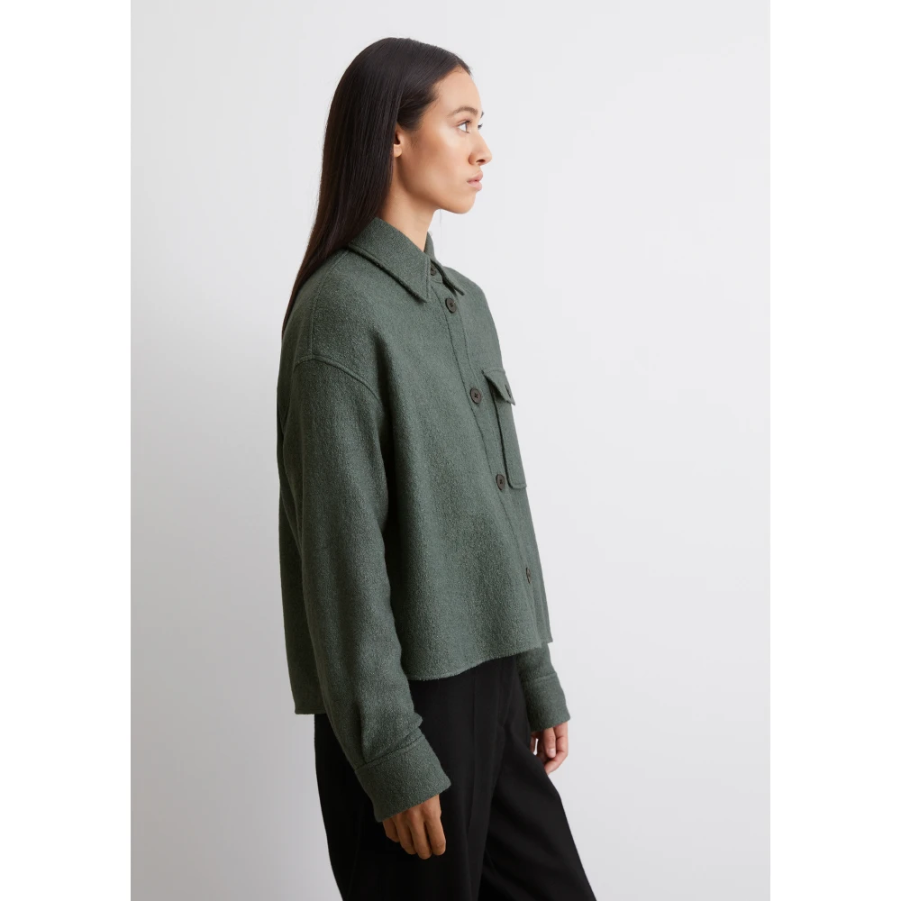 Marc O'Polo Overshirt relaxed Gray Dames