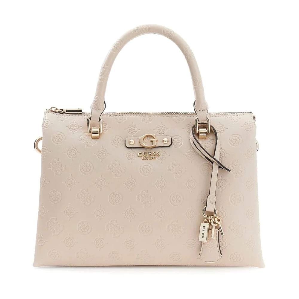 Guess Women's Brown Handbags, One Size, Dita Dome Satchel