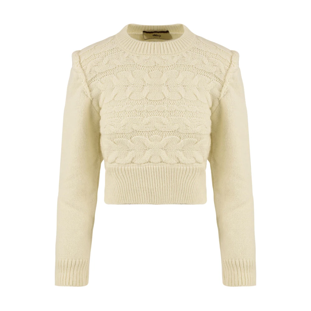 Akep Crème Truien voor Dames Beige Dames