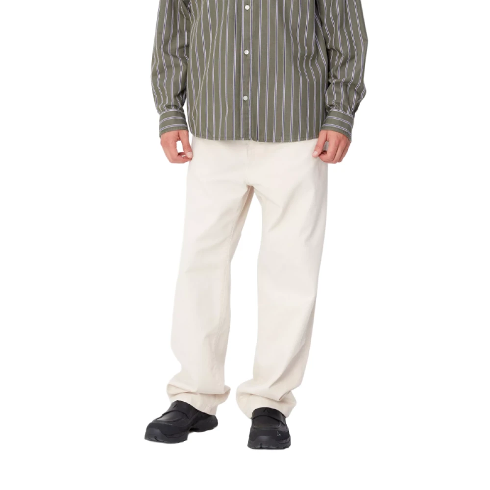 Carhartt WIP Landon Broek Beige Heren