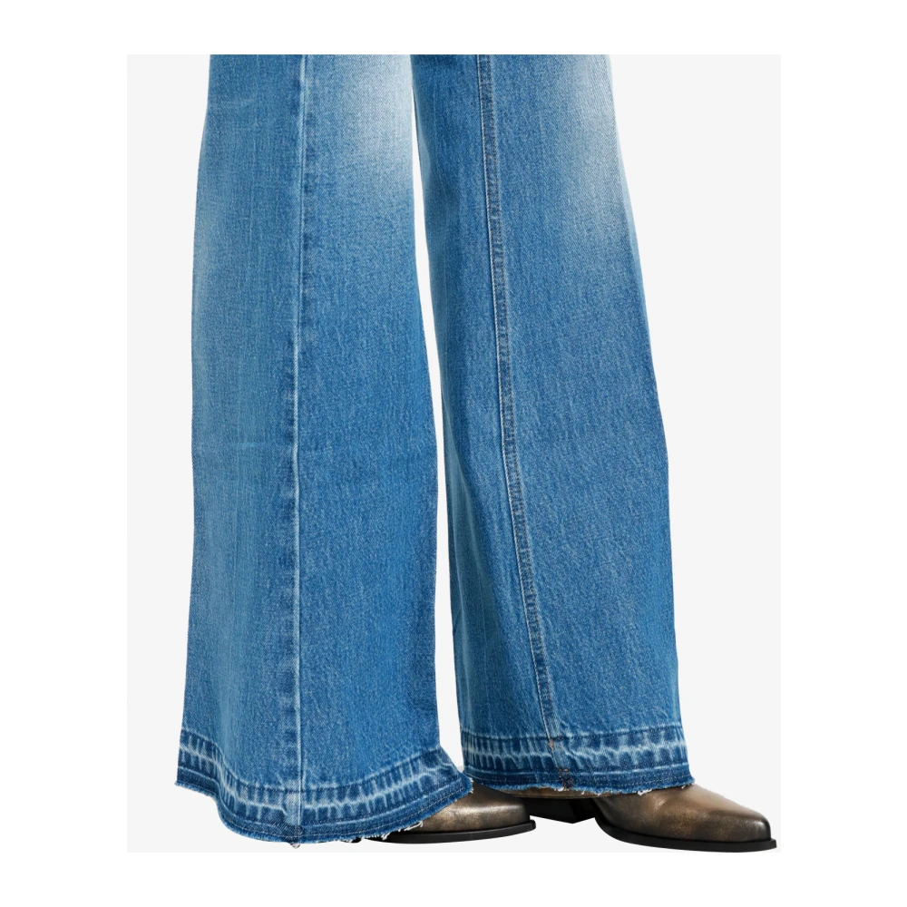 Don The Fuller Flared Jeans Blue Dames