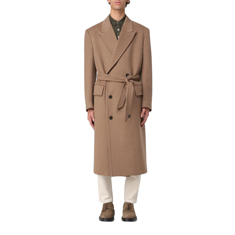 Coats > Belted Coats - - Lardini - Modalova