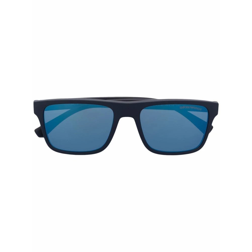 Emporio Armani Ea4115 57591W Clip Sunglasses Blue Heren