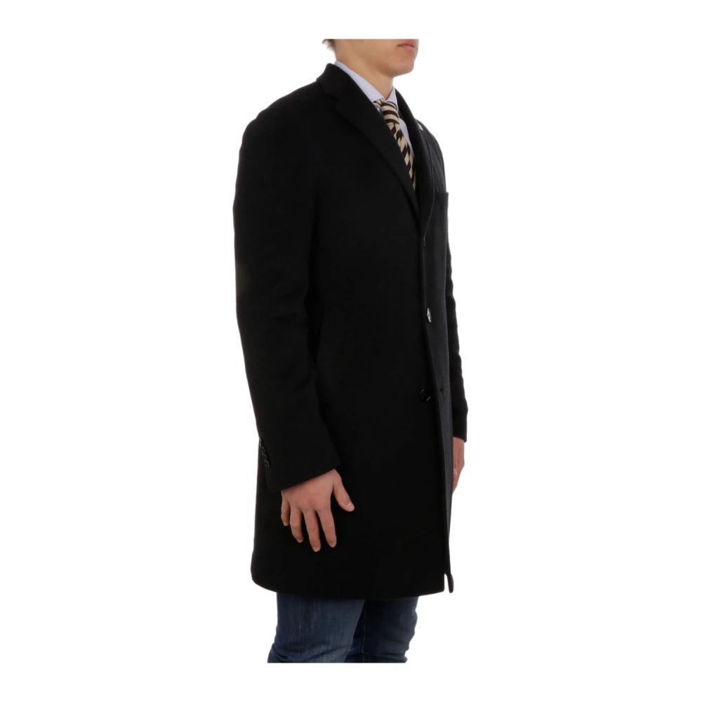Tagliatore Anorak Jas Black Heren