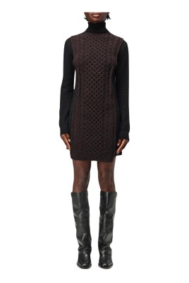 violet-cable-knit-mini-dress