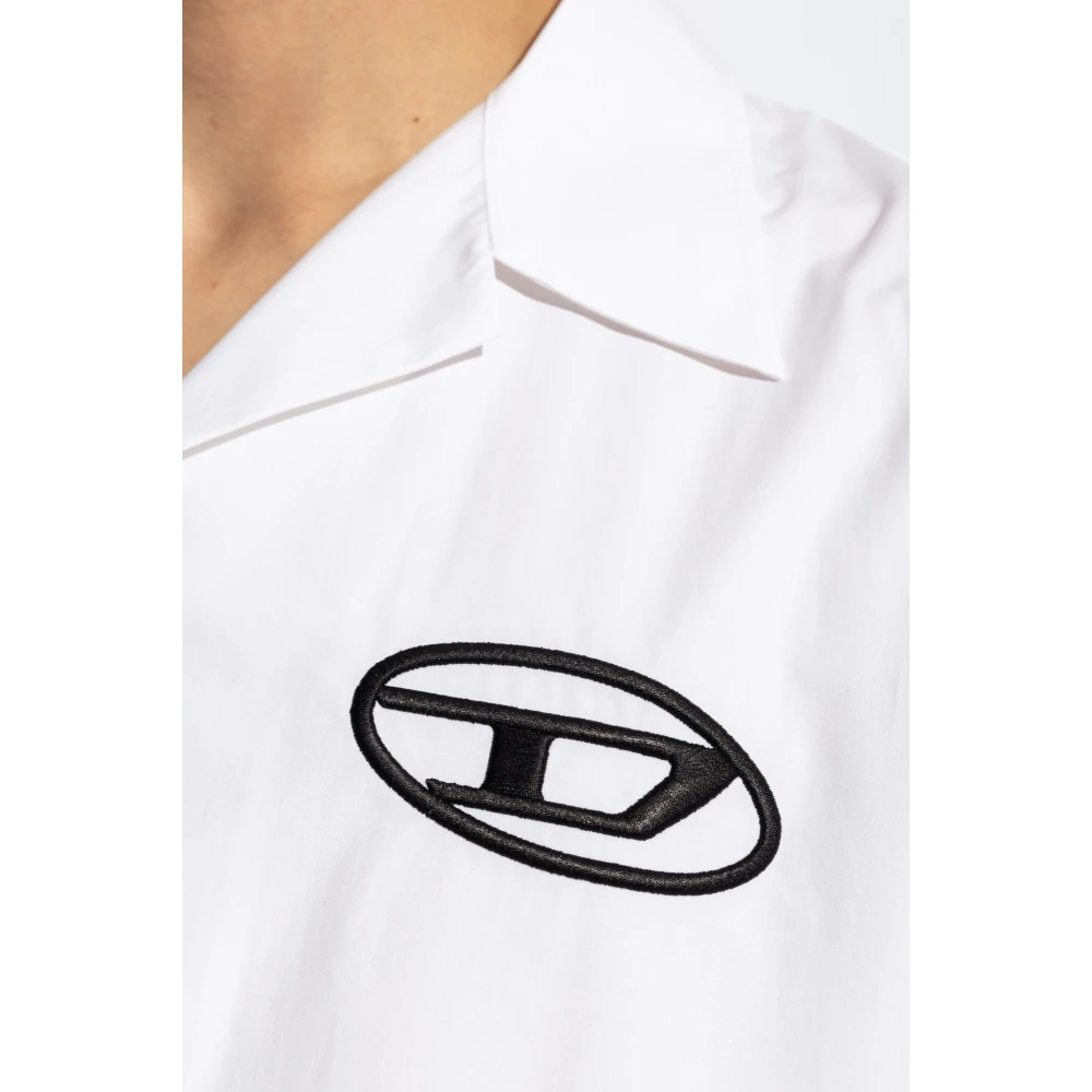 Diesel Shirt `S-Mac-C` White Heren
